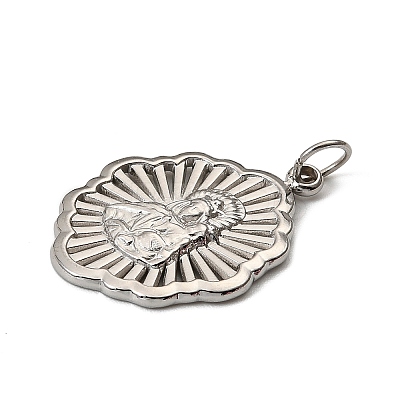 Virgin Mary Theme 304 Stainless Steel Pendants LS-STAS-I356-05P-04-1