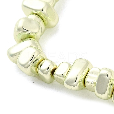 Baking Paint Electroplated Synthetic Non-magnetic Hematite Beads Strands G-H072-D01-01F-1