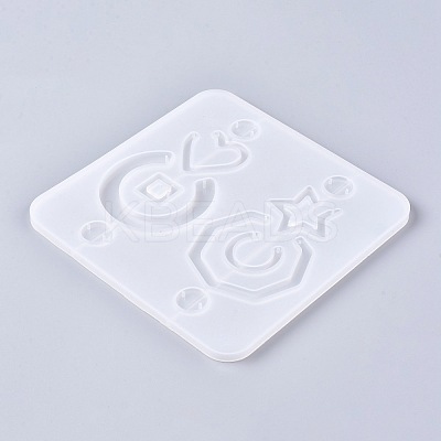 Silicone Pendant Molds DIY-L043-002-1