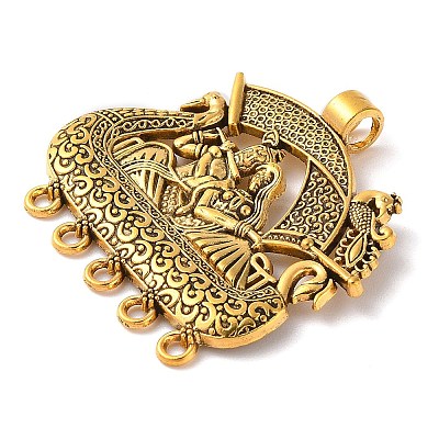Tibetan Style Alloy Chandelier Component Links FIND-C060-060A-AG-1