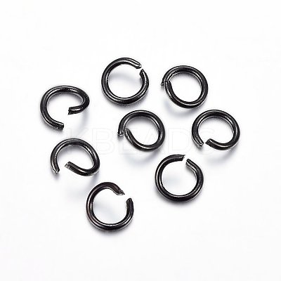 Ion Plating(IP) 304 Stainless Steel Open Jump Rings STAS-H467-03A-4mm-1