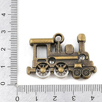 Tibetan Style Alloy Pendants AL-CBA2376-17AB-1