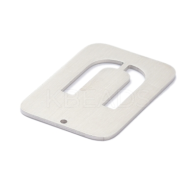Non-Tarnish 304 Stainless Steel Pendants STAS-K216-49U-P-1