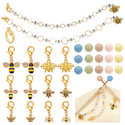 DIY Knitting Tool Sets HJEW-NB00150-1
