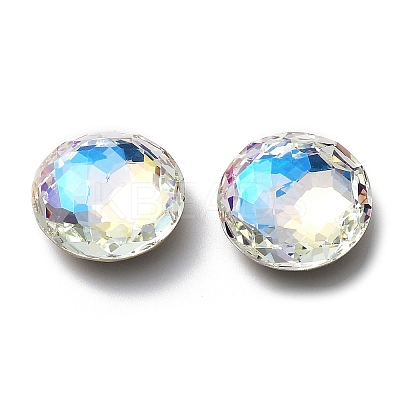 K9 Glass Rhinestone Cabochons X-RGLA-P035-04B-M-1