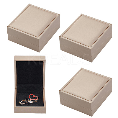 PU Leather Brooches Package Boxes CON-WH0086-232B-1