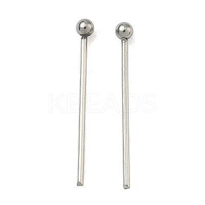 Tarnish Resistant 304 Stainless Steel Ball Head pins STAS-M010-18mm-01-1