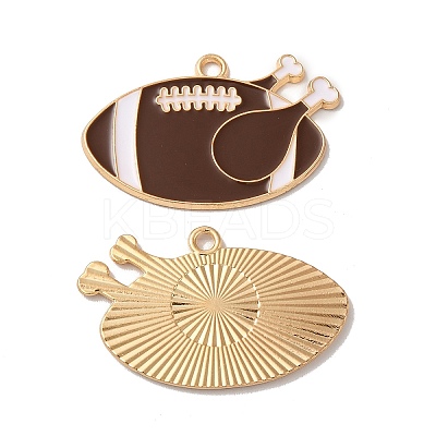 Alloy Enamel Pendants PALLOY-E028-13LG-01-1
