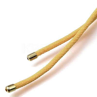 2.5MM Adjustable Braided Nylon Cords Necklace Making FB-CBAA152-02G-29-1