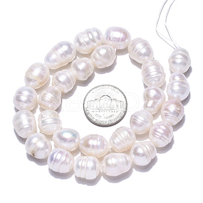 Natural Cultured Freshwater Pearl Beads Strands PEAR-N012-11A-1