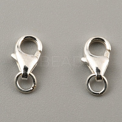 Sterling Silver Lobster Claw Clasp LS-STER-WH0008-12A-S-1
