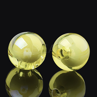 Transparent Acrylic Beads TACR-S148-12G-1