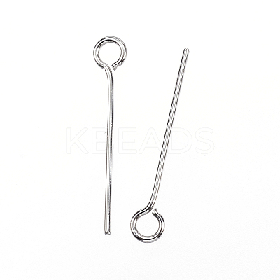Tarnish Resistant 304 Stainless Steel Eye Pin LS-STAS-D448-A-021P-1