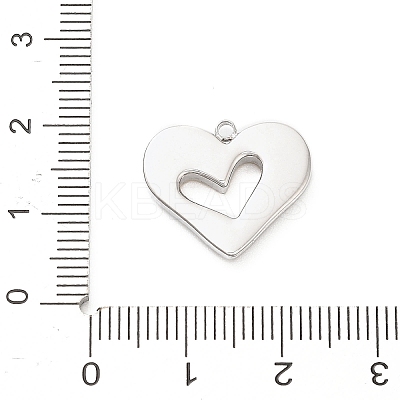 304 Stainless Steel Pendants STAS-P399-03A-1