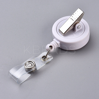 ABS Plastic Retractable Badge Reel X-AJEW-WH0121-50F-1