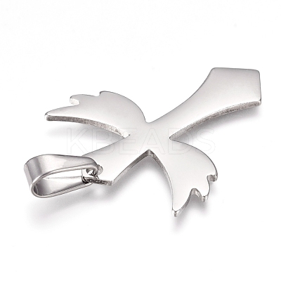 Tarnish Resistant 304 Stainless Steel Pendants X-STAS-I135-02P-1