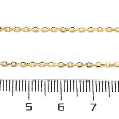 2MM 304 Stainless Steel Cable Chain Necklaces for Men Women NJEW-G160-05G-01-1