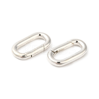 925 Sterling Silver Spring Gate Rings FIND-Z008-04S-1