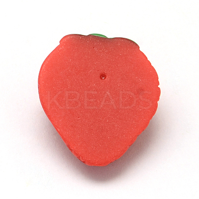 Strawberry Resin Decoden Cabochons LS-CRES-R183-09-1