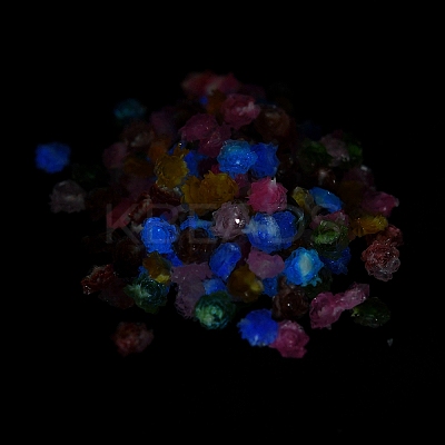 Luminous Translucent Resin Decoden Cabochons RESI-K036-03A-1