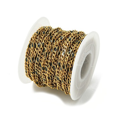 Ion Plating(IP) 304 Stainless Steel Enamel Chains CHS-Q005-06G-03-1