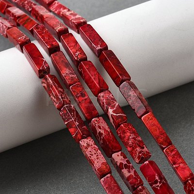 Natural Imperial Jasper Beads Strands G-L515-01H-1