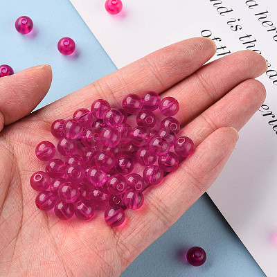 Transparent Acrylic Beads LS-X-MACR-S370-A8mm-706-1