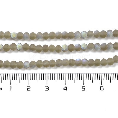 Transparent Glass Beads Strands EGLA-A034-T4mm-MB16-1