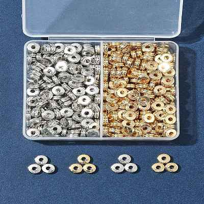 400Pcs 2 Colors CCB Plastic Beads CCB-FS0001-11-1