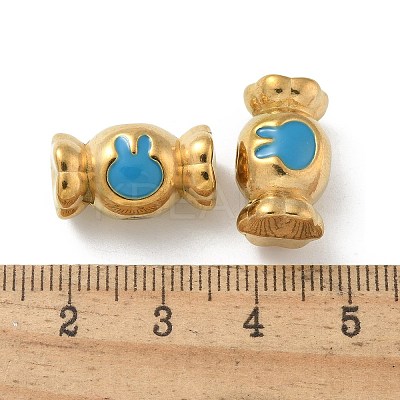 Ion Plating(IP) 304 Stainless Steel Beads STAS-R008-07G-05-1