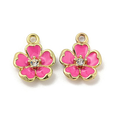 Alloy Enamel Pendants ENAM-D063-01G-05-1