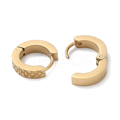 304 Stainless Steel Hoop Earrings EJEW-Q781-01G-1