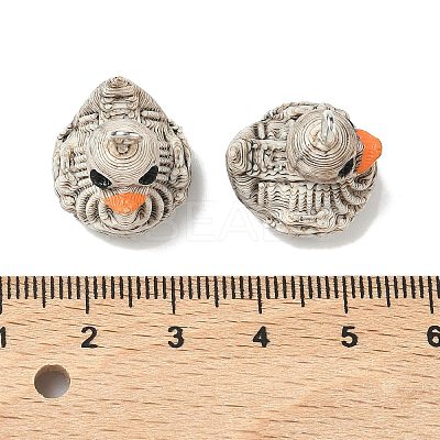 Halloween Opaque Resin Pendants RESI-K203-15-1
