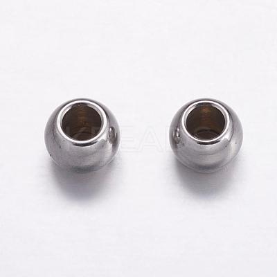 Tarnish Resistant 304 Stainless Steel Spacer Beads STAS-K146-059-B-1