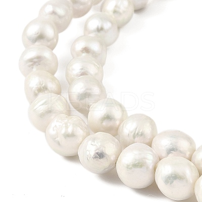 Natural Edison Pearl Beads Strands PEAR-B004-01A-04A-1