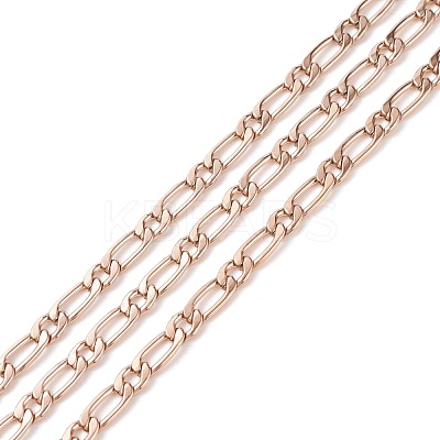 Ion Plating(IP) 304 Stainless Steel Mother-Son Chains CHS-K001-84RG-1