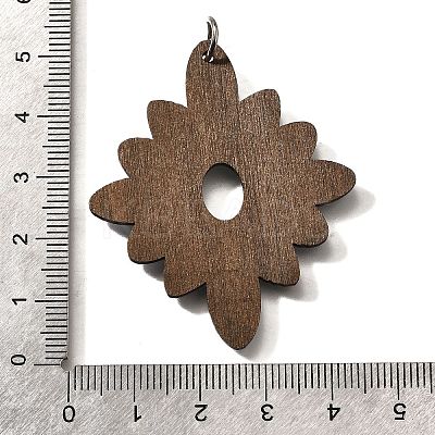 Poplar Wood Pendants FIND-B045-13-1