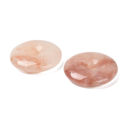 Natural Xinjiang Golden Silk Jade Pendants G-G290-02C-1