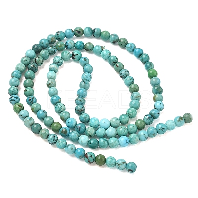 Natural HuBei Turquoise Beads Strands G-P629-D01-01-1