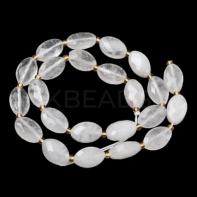 Natural Quartz Crystal Beads Strands G-A295-A13-01-1