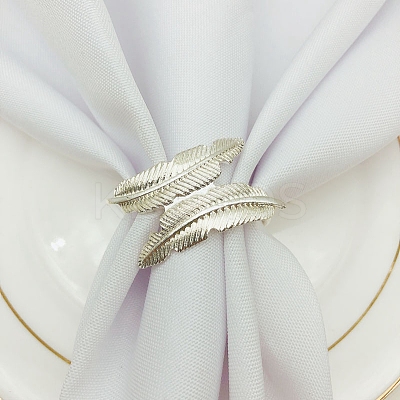 Alloy Napkin Rings LS-AJEW-WH0140-30-1