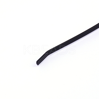 Hair Accessories Iron Hair Band Findings OHAR-WH0017-06C-1