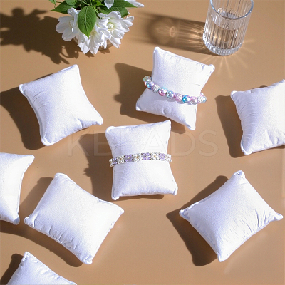 12Pcs Lint Bracelet/Watch Pillow Jewelry Displays BDIS-BBC0001-06A-1