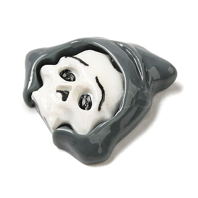 Halloween Theme Cartoon Resin Cabochons CRES-D043-01G-1