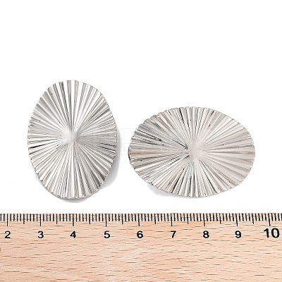 Non-Tarnish 304 Stainless Steel Stud Earring Findings STAS-P357-01B-P-1