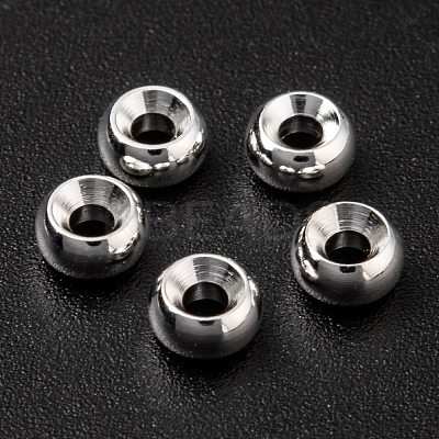 Brass Spacer Beads KK-H759-10E-S-1