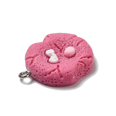 Opaque Resin Pendants RESI-D055-063P-1