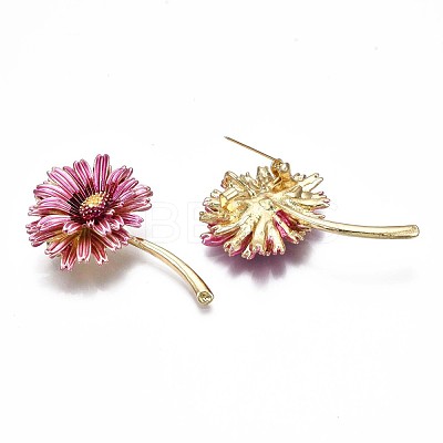 Flower Enamel Pin JEWB-N007-078-1