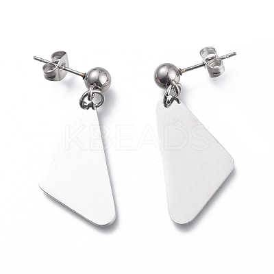 Non-Tarnish 304 Stainless Steel Paperclip Chains & Cable Chain Jewelry Sets SJEW-K153-10P-1