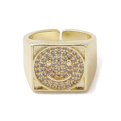 Brass Adjustable Rings RJEW-K257-85B-G-1